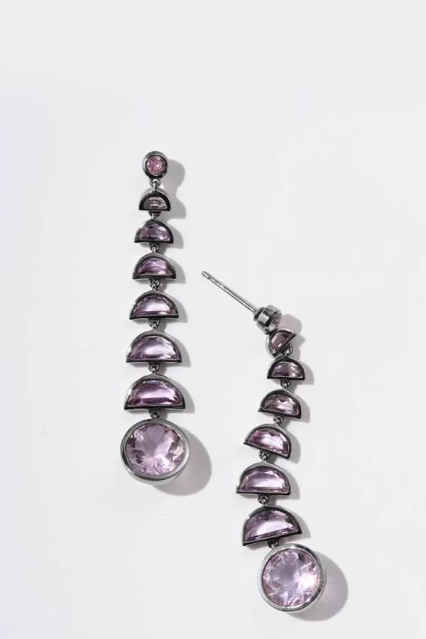 Ballbearing Earrings - Rose of France