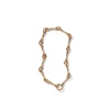 Baton Chain Bracelet with Invisible Clasp