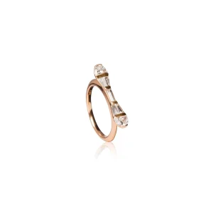 Baton Ring - Diamond