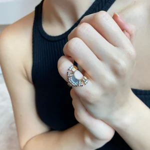 C Ruched Ring