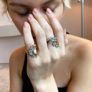 C Ruched Ring