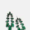 Cascade Earrings - Malachite