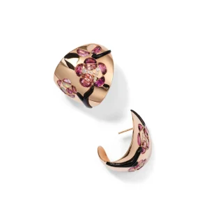 Cherry Blossom Hoops