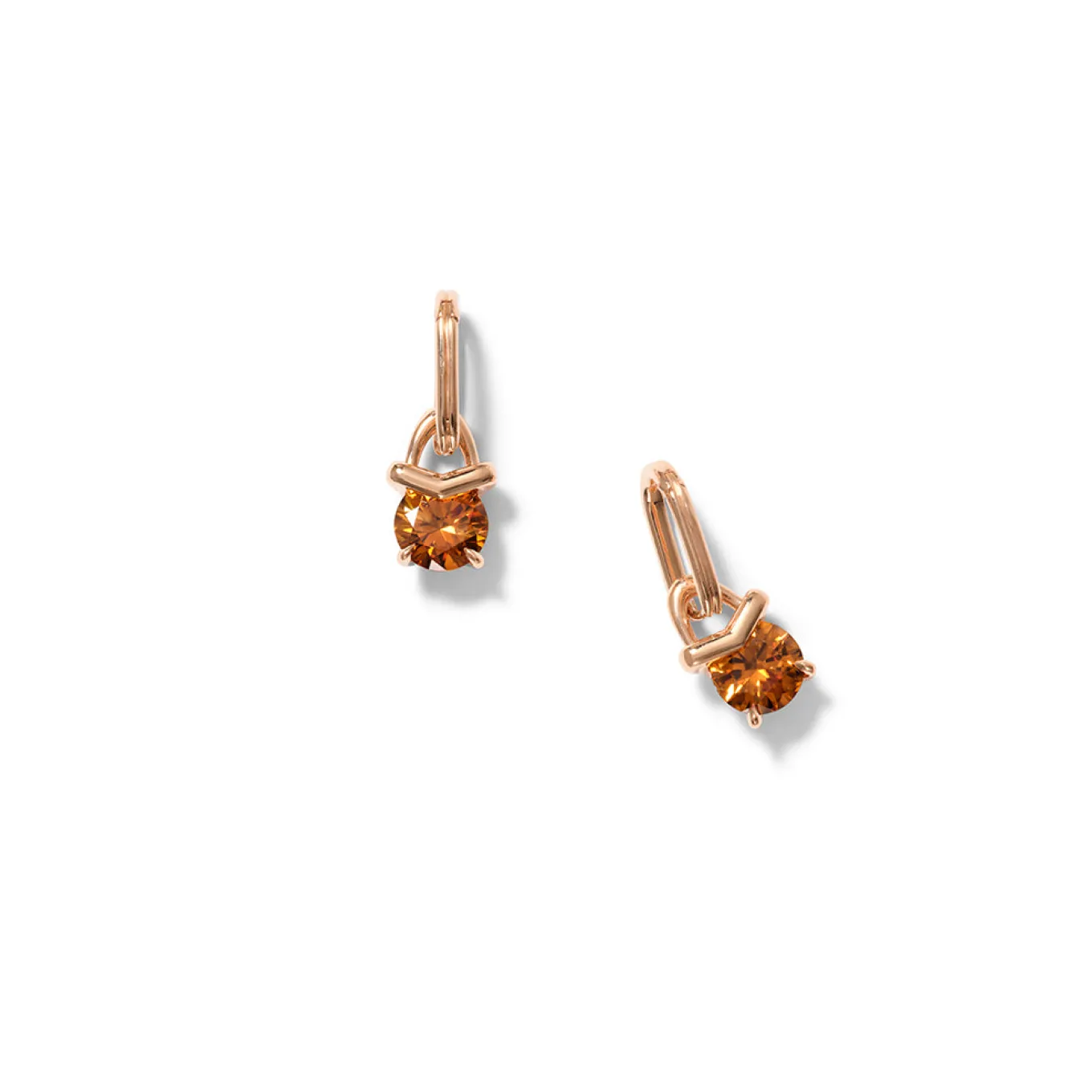 chevron_hobo_earrings__or_0.webp Chevron Hobo Earrings - Orange Zircon