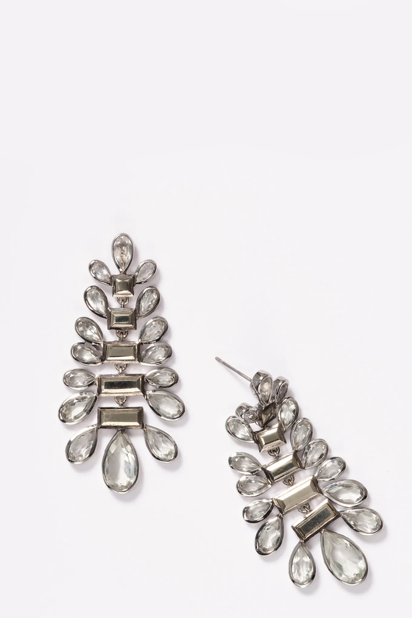 conifer_earrings__pyrite__0.webp Conifer Earrings - Pyrite & Green Amethyst