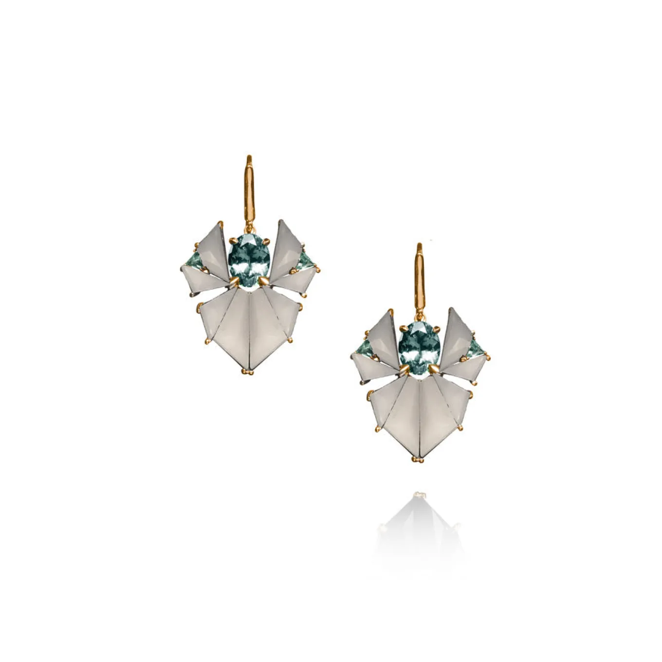 crest_earrings__white_aga_0.webp Crest Earrings - White Agate