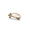 Crocus Ring - Green Tourmaline
