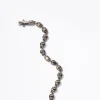 3D Tile Chain Bracelet - Pyrite