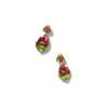 Dutch Girl Earrings - Rose Zircon