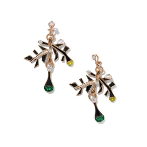 Entwine Earrings - Blue Tourmaline