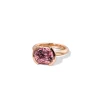 Fenestra Stacked Solitaire Ring - Pink Tourmaline