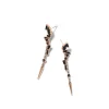 Filly Earrings - Black Spinel