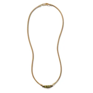 Forçat Trapezoid Link Rivière - Chrome Tourmaline