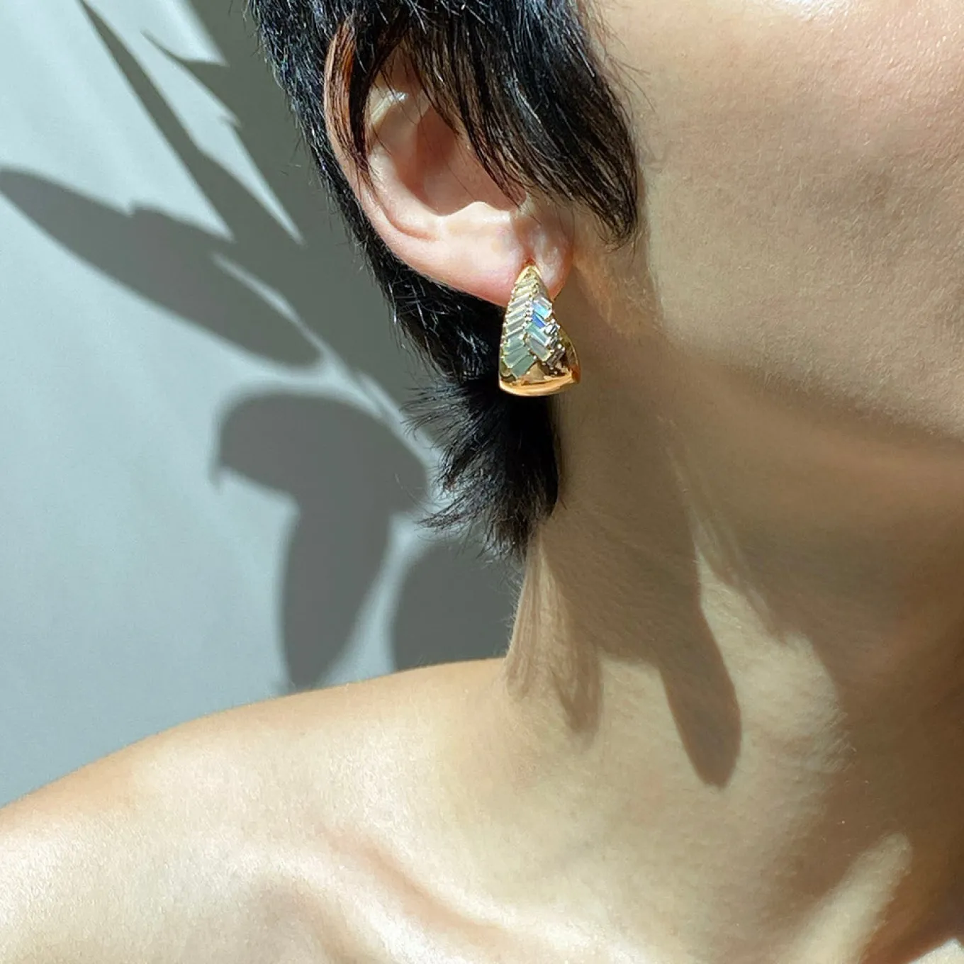 herringbone_hoops__blue_p_1.webp Herringbone Hoops - Blue Peruvian Opal, Aquamarine & Ethiopian Opal