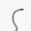 Large 3D Baguette Tile Chain Bracelet - Chrysoprase
