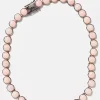 Large Dot Rivière Necklace - Pink Opal