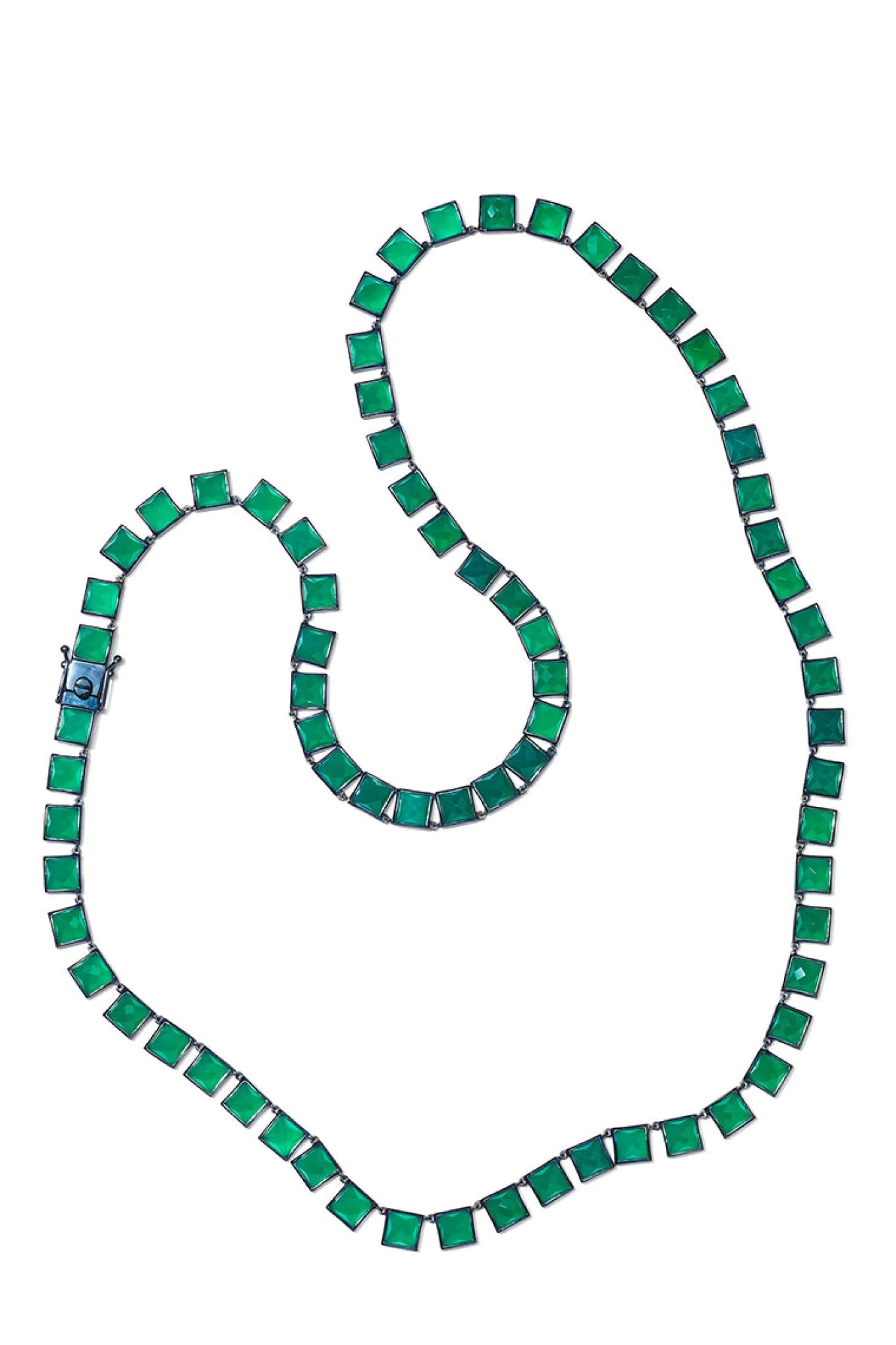 large_tile_opera_necklace_0-2.webp Large Tile Opera Necklace - Green Onyx