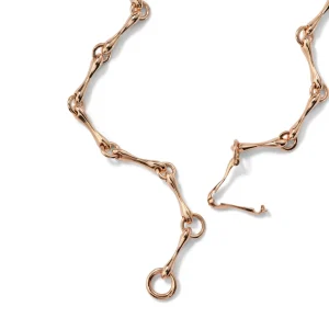 Long Baton Chain Necklace - Invisible Clasp