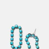 Loop Earrings - Turquoise
