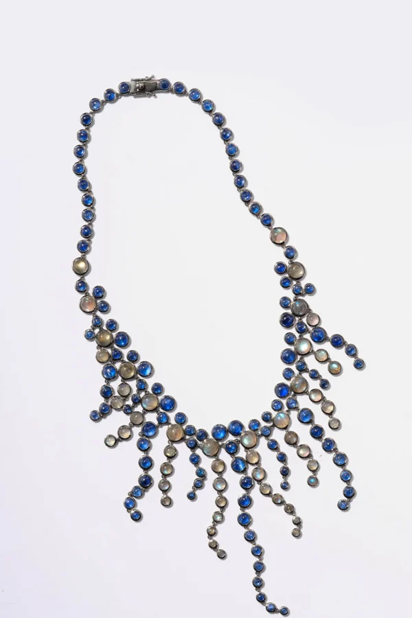 Looped Fringe Necklace