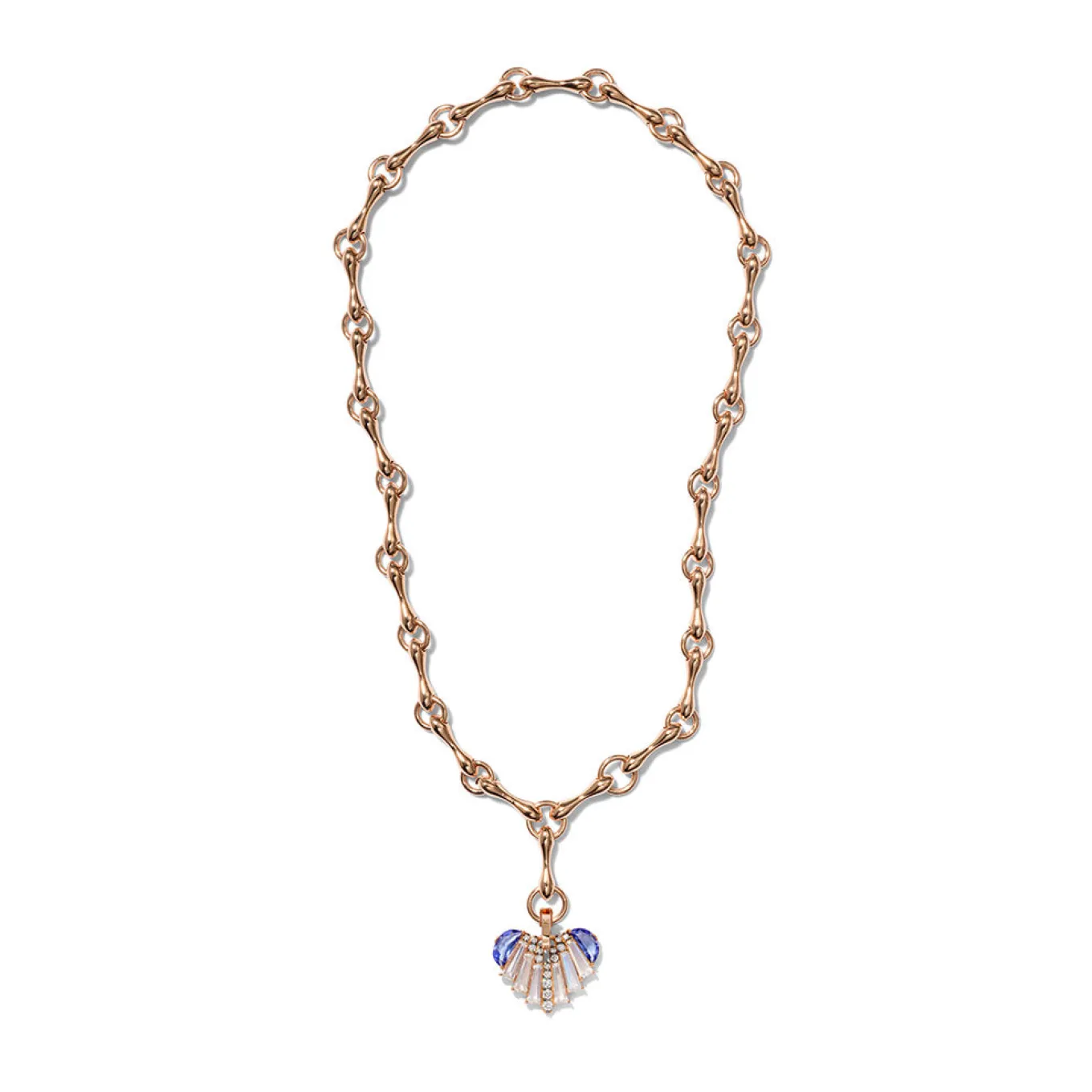 melodeon_heart_pendant__r_1.webp Melodeon Heart Pendant - Rainbow Moonstone, Tanzanite