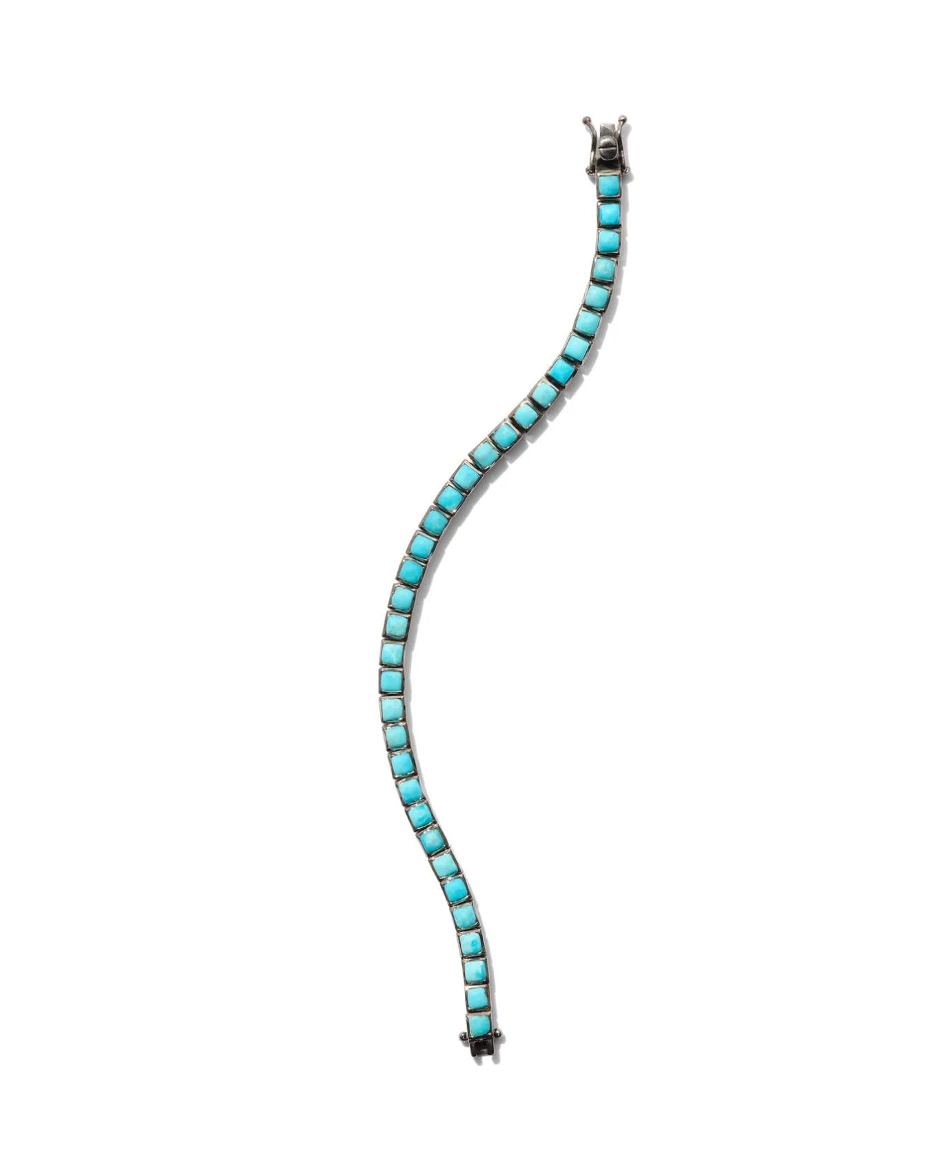 mens_mini_tile_tennis_bra_0-2.webp Men's Mini Tile Tennis Bracelet - Turquoise