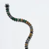Men's Worm Tennis Bracelet - Camouflage