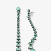 Metronome Earrings - Chrysoprase