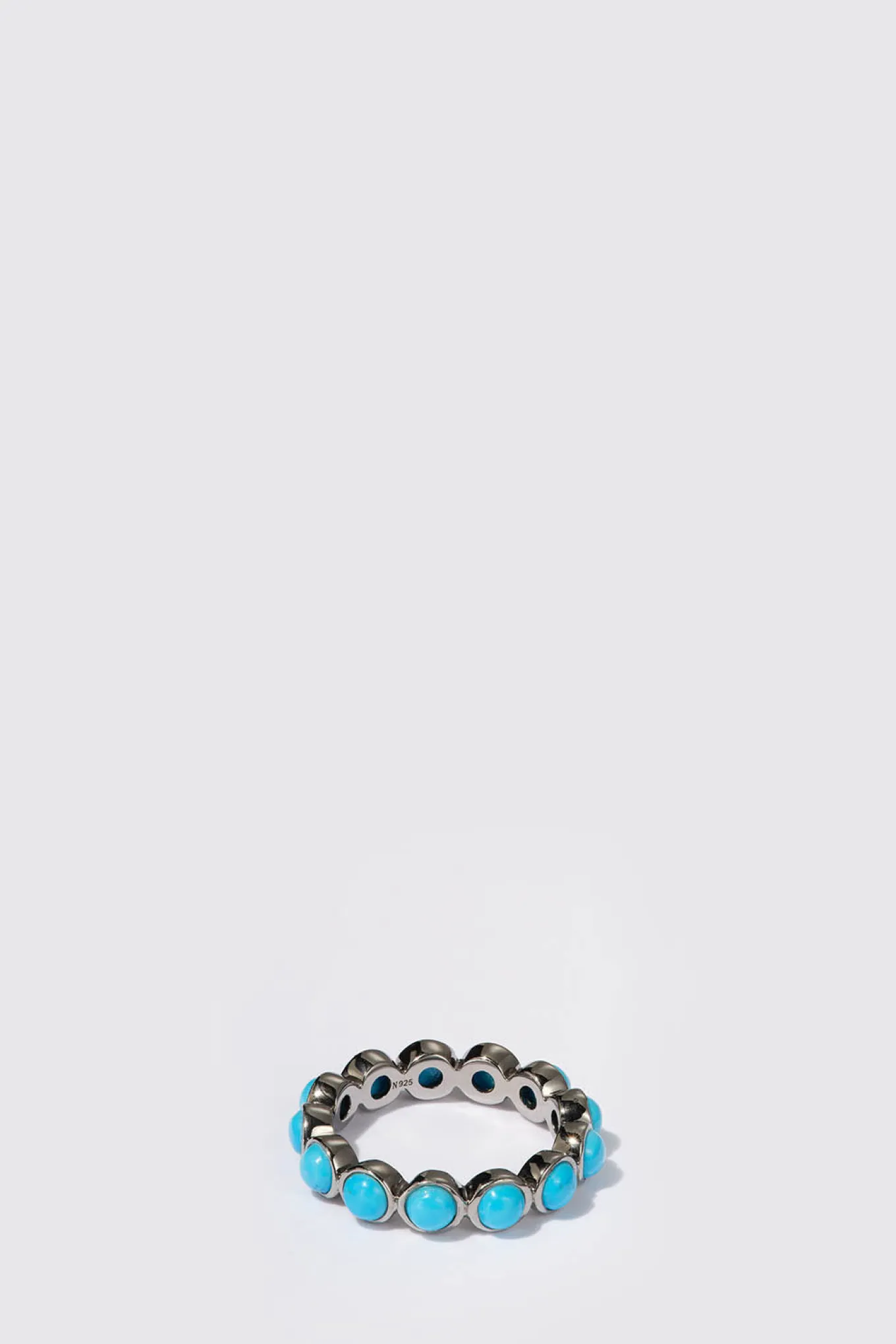 mini_dot_eternity_band__b_0.webp Mini Dot Eternity Band - Blue Howlite