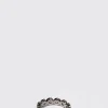 Mini Dot Eternity Band - White Zircon