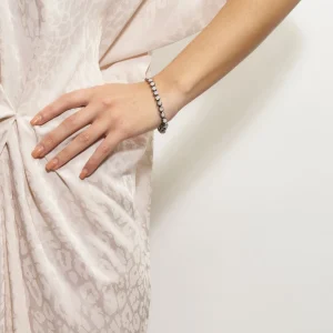 Mini Dot Tennis Bracelet - Rainbow Moonstone