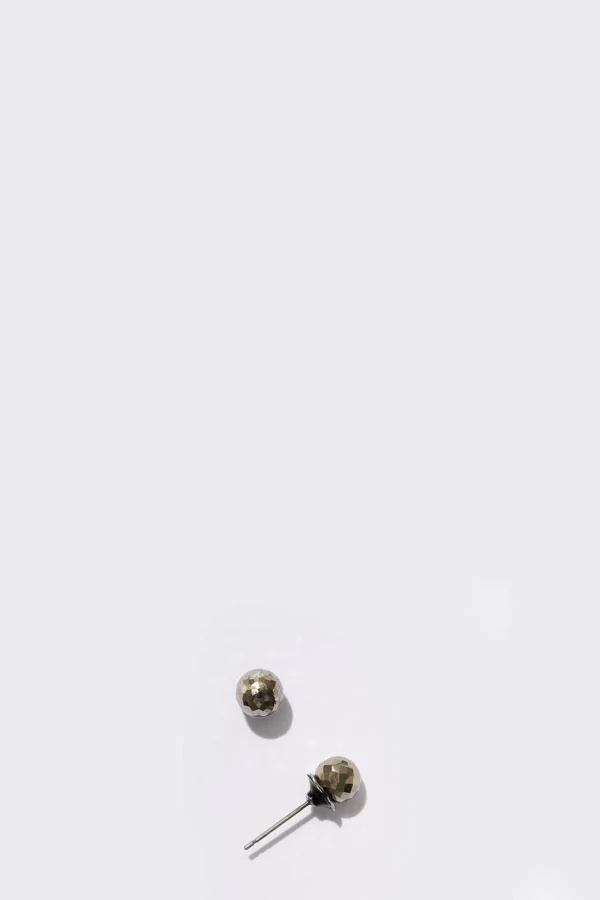 Mini Push Pin Studs - 7 MM Pyrites