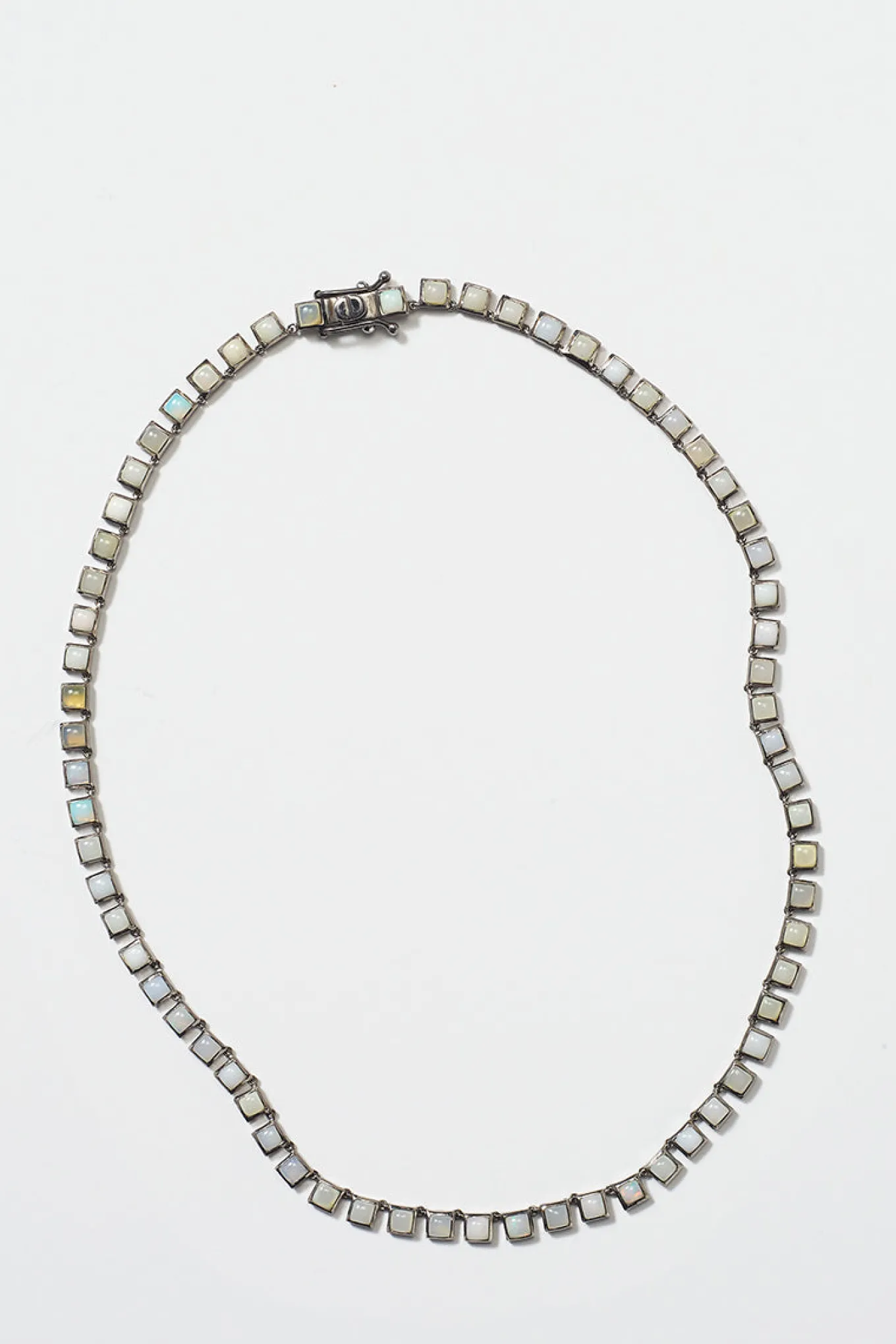 mini_tile_rivire_necklace_0-6.webp Mini Tile Rivière Necklace - Ethiopian Opal