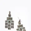 Nagano Chandelier Earrings - Pyrite
