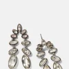 Nunchaku Earrings - Green Amethyst