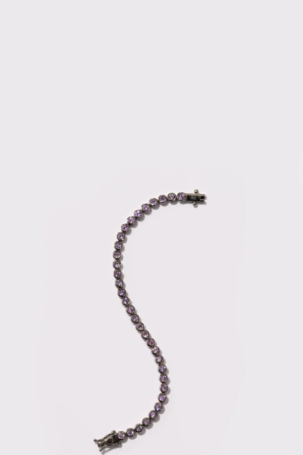 Petite Dot Tennis Bracelet - Rose of France