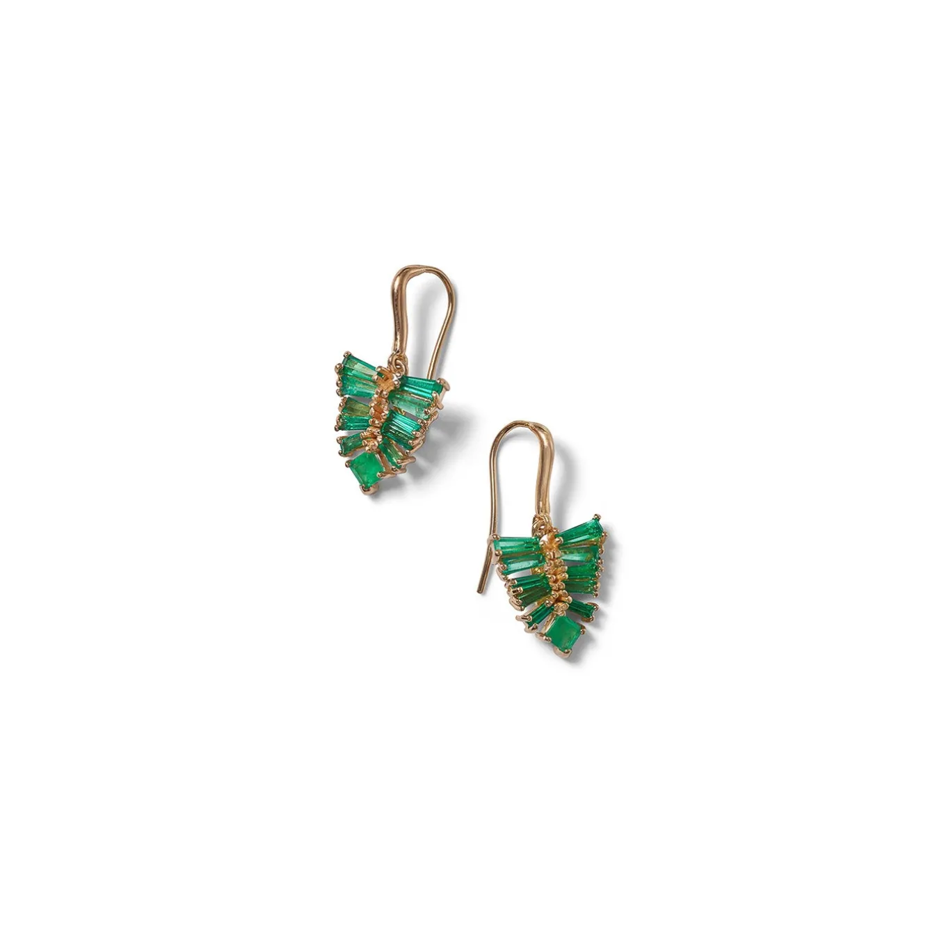 petite_pleated_leaf_earri_0.webp Petite Pleated Leaf Earrings - Emerald