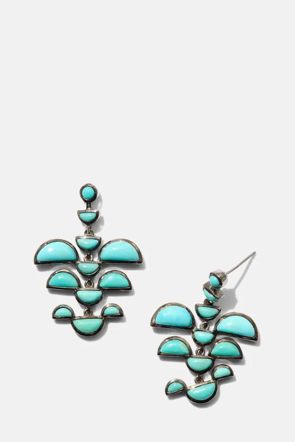 Phoenix Earrings - Turquoise