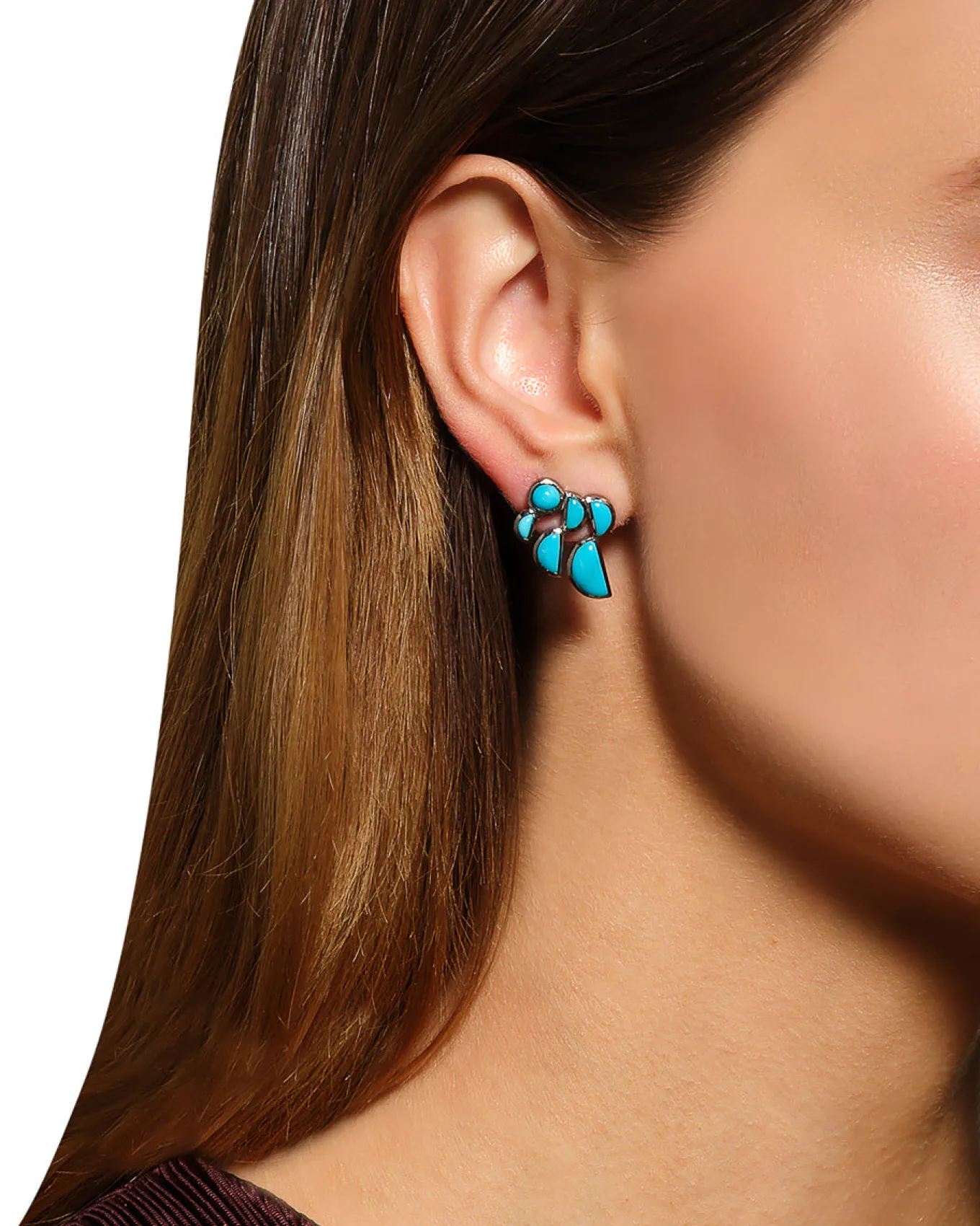 prawn_earrings__turquoise_1.webp Prawn Earrings - Turquoise
