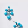 Radiant Earrings - Blue Howlite