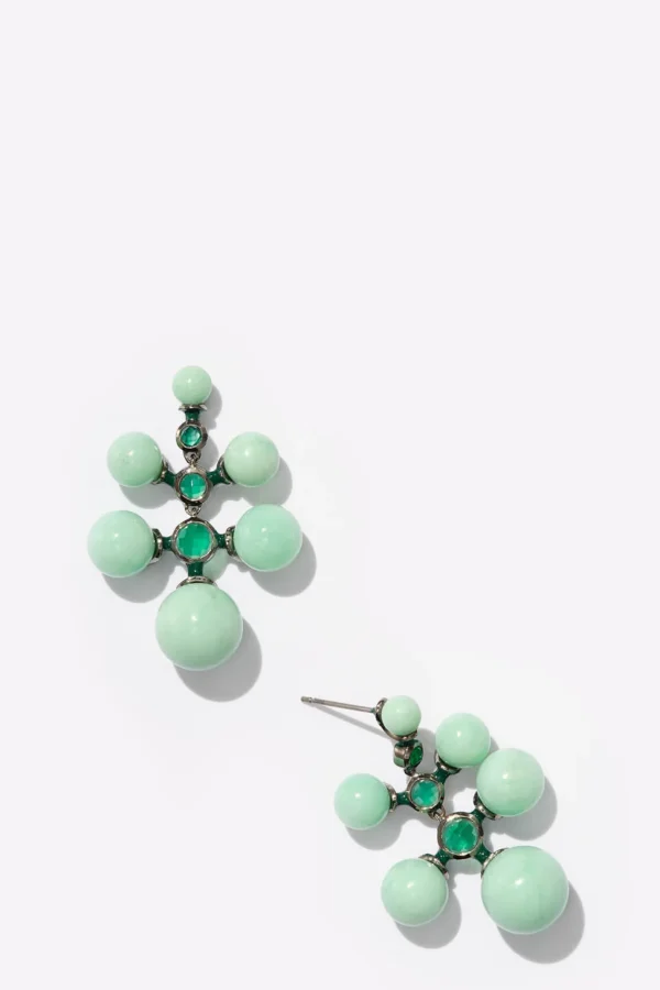 Radiant Earrings - Chrysoprase