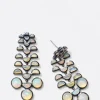 Reptile Girandole Earrings - Ethiopian Opal