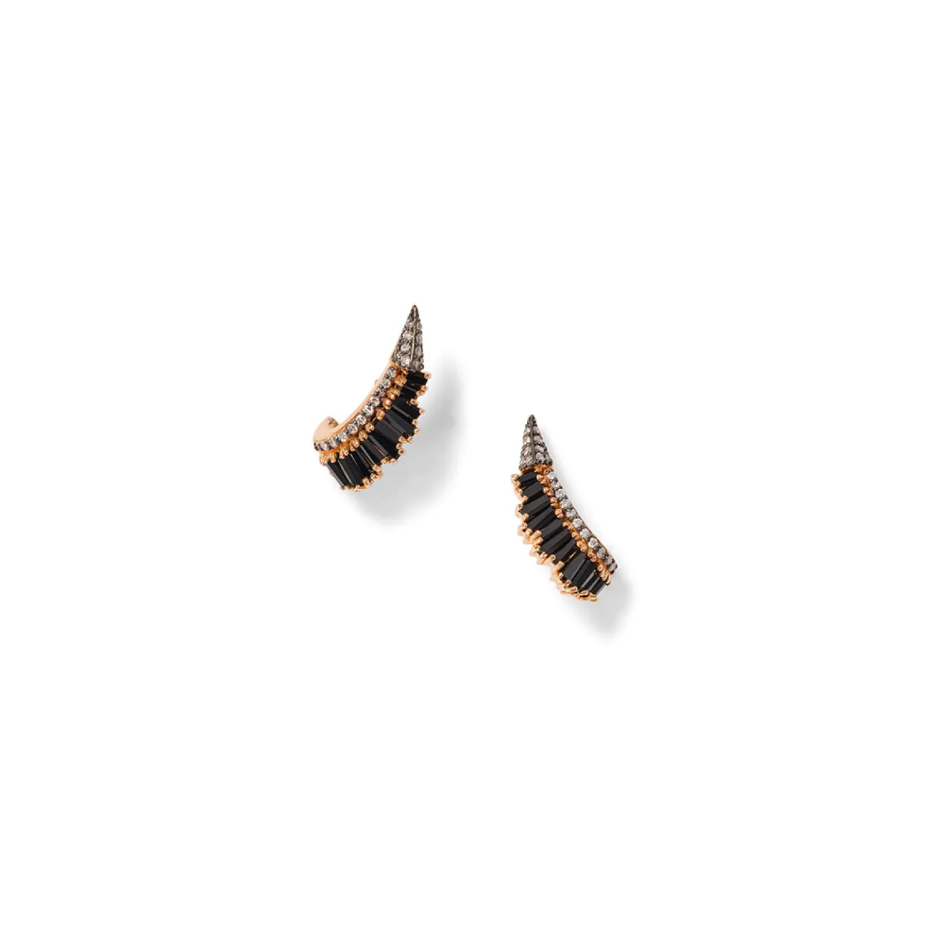 ruched_ear_clips__black_s_0.webp Ruched Ear Clips - Black Spinel