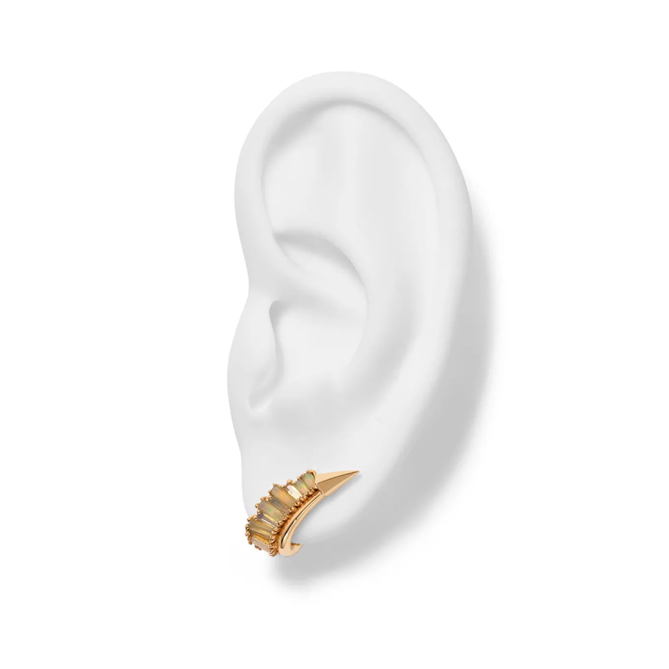 ruched_ear_clips__ethiopi_1-1.webp Ruched Ear Clips - Ethiopian Opal
