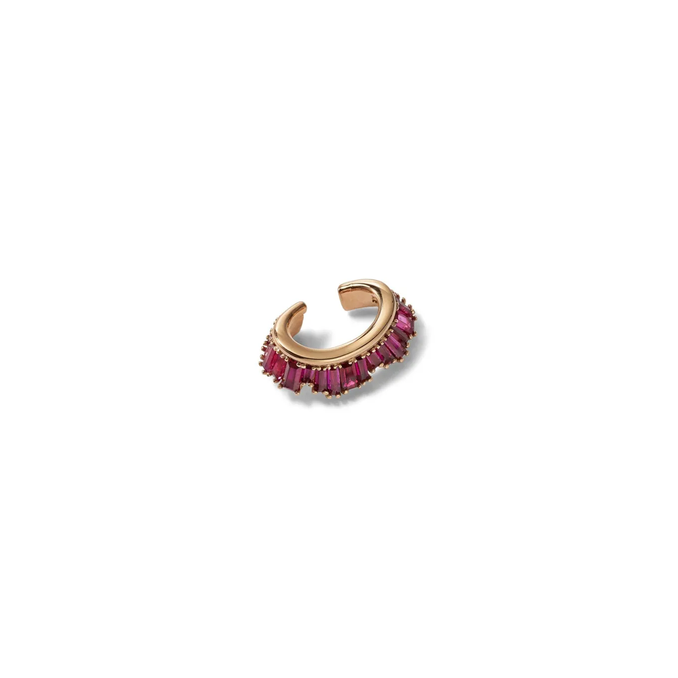 ruched_ear_cuff__ruby_2.webp Ruched Ear Cuff - Ruby