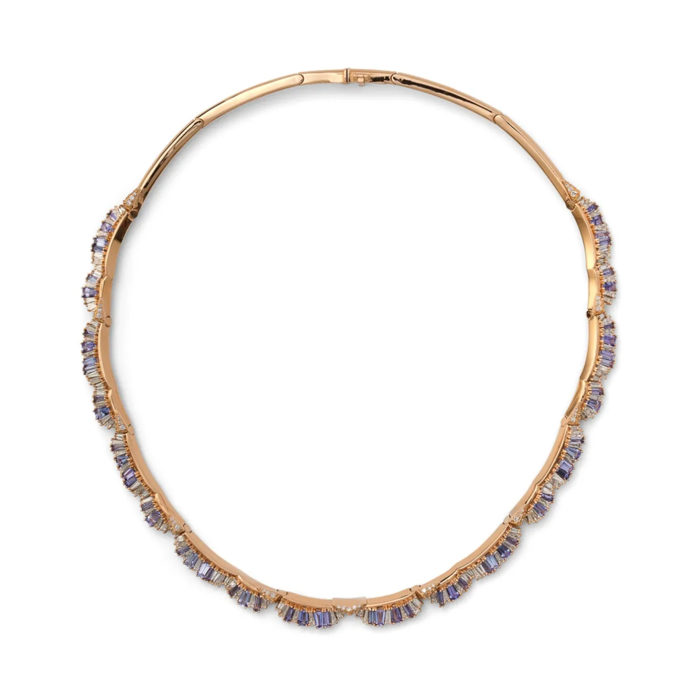 ruched_rivire_necklace__d_0.webp Ruched Rivière Necklace - Diamond & Tanzanite