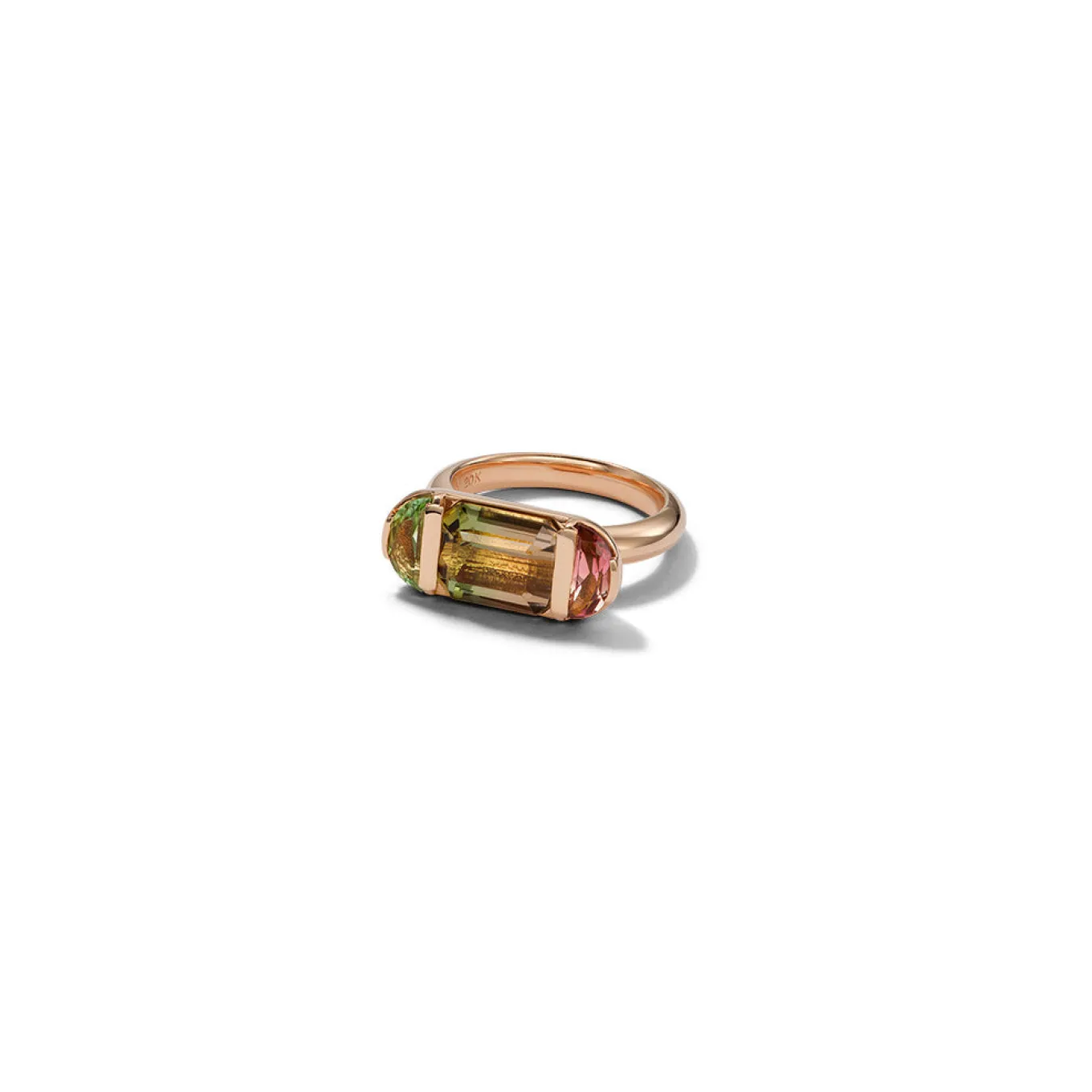 seed_ring__bicolor_green__0.webp Seed Ring - Bi-color Green Tourmaline & Pink Tourmaline