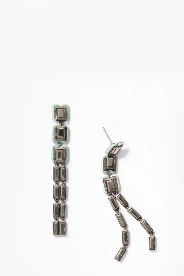Shoji Earrings - Pyrite