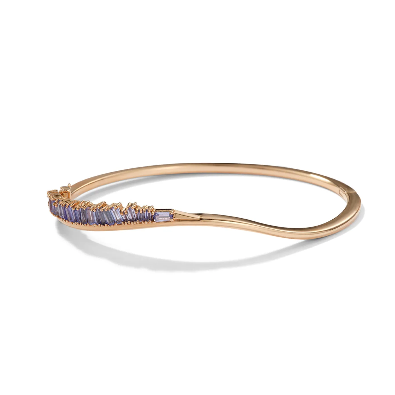 side_ruched_cuff_bracelet_0.webp Side Ruched Cuff Bracelet - Tanzanite