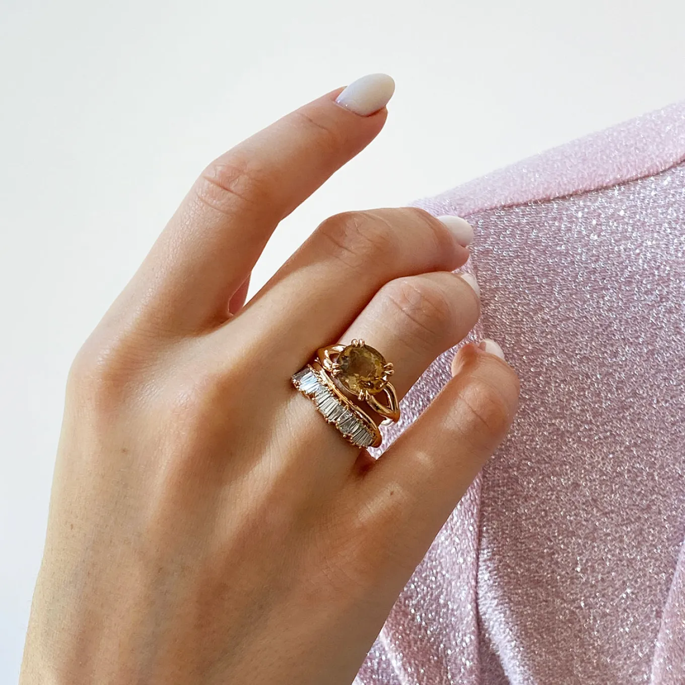 single_ruched_band_ring___1.webp Single Ruched Band Ring - Diamond